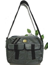 Tan Hsin Gray Travel Messenger Men&#39;s Bag Size Medium NEW - £36.32 GBP