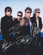 4X Signed JON Bon JOVI Band Autographed Photo w/ COA Bon Jovi - £79.74 GBP