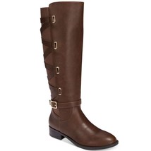 Thalia Sodi Women Knee High Riding Boots Veronika Size US 6M Brown - £10.74 GBP