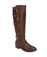 Thalia Sodi Women Knee High Riding Boots Veronika Size US 6M Brown - £10.87 GBP