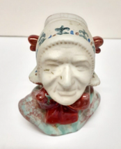 VTG Micheal Andersen Persia Glaze Ceramic Fisherman&#39;s Wife Head Bust Design - £97.67 GBP