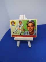 Vintage Baseball Card Topps 1955 Gene Conley Pitcher Milwaukee Braves #81 - £6.37 GBP