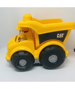 Mega Bloks First Builders Caterpillar Dump Truck Yellow &amp; Black - $11.72