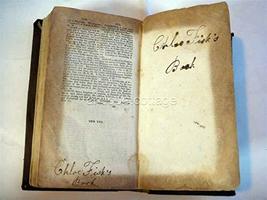 1831 Antique Leather Pocket Bible Dictionary Owned Chloe Fisk [Hardcover] Unknow - £156.90 GBP