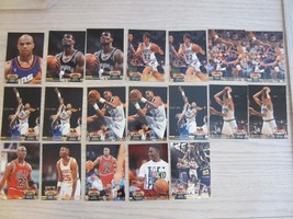 1992-1993 Basketball Topps Stadium Club 19 Different  Cards - £7.96 GBP