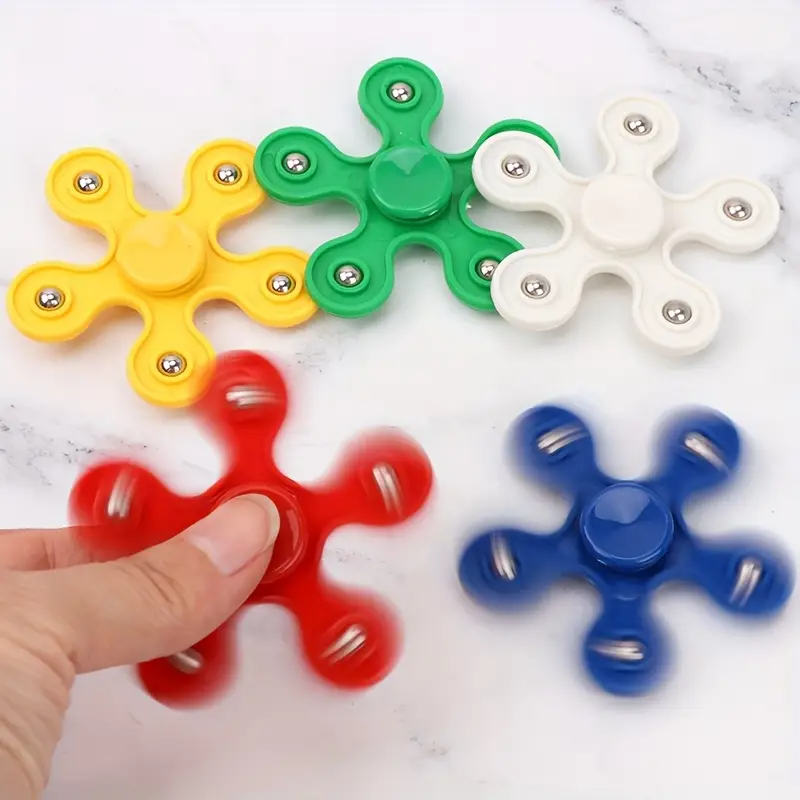 2/3pk Fidget Finger Spinner Stress &amp; Anxiety Relief Hand Spinner for Kid... - $3.66+