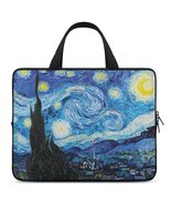 Van Gogh Starry Night Laptop Bag Neoprene (Multiple Sizes)  - £24.38 GBP