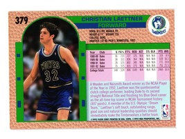 1992-93 Fleer Drake&#39;s #31 Christian Laettner Minnesota Timberwolves - £1.58 GBP