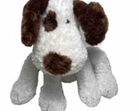 Vintage Russ Berrie Bullseye Sitting Puppy Dog Plush Stuffed Animal Whit... - £13.94 GBP