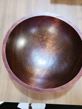 Vintage Baribocraft Canada  Wood Bowl 10.5 inches - £44.84 GBP