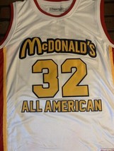 Lebron Mcdonalds 32 &quot; Headgear Classics Basketball Jersey ~ Légère Teinture - £23.95 GBP