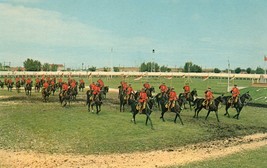 Royal Canadian Mounted Police Unposted Vintage Postcard Musical Ride - £10.27 GBP