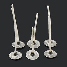 Fujiyuan 100 pcs 50mm Candle Wick Pre-waxed Pre-tabbed For DIY Candle Ma... - £3.97 GBP