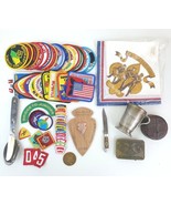 Huge Lot VTG Boy Scout Merit Badges Patches - Illinois Mug Knife Cutlery... - £117.33 GBP