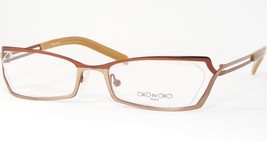 Oko By Oko UC35 C04 Bronze /Brown Unique Rare Eyeglasses Frame 52-18-135 (Notes) - £54.26 GBP