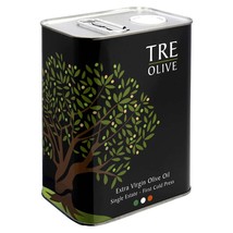Olive Oil Extra Virgin Italian Bulk 2 Liters Polyphenol Rich Cold Pressed Real ~ - £51.62 GBP