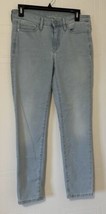Calvin Klein Women’s W8 Ankle Skinny Jeans Light Blue Cotton Polyester S... - £19.37 GBP