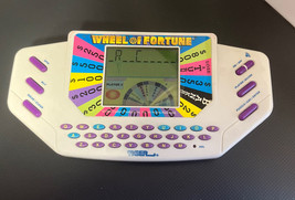 Vintage Tiger Wheel of Fortune Electronic Handheld Game 1995 Cartridge Works! - £8.84 GBP