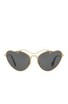  Miu Miu MU 55RS 7OE-1A1 Butterfly Women&#39;s Sunglasses SMU55RS - $139.00