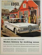 1958 Print Ad The 1959 Ford Edsel 4-Door Car Country Antique Store - $17.80