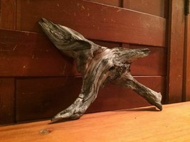 natural 7&quot; Driftwood Art Craft landscape statue aquarium drift wood - £15.48 GBP