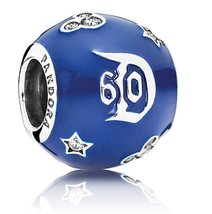 Disneyland 60th Anniversary Charm by PANDORA The Bestforyou Store .. Forever Blu - £84.61 GBP