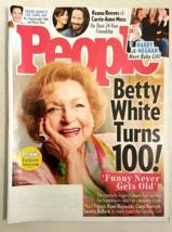 People Weekly Magazine Betty White Jan 2022 Keanu Reeves Carrie Anne Moss &amp; more - £5.87 GBP