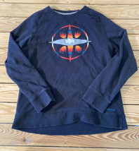 Pendleton Men’s Graphic Pullover Sweatshirt Size M Black AB - £14.90 GBP