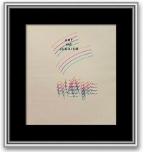 YAACOV AGAM &quot;ART AND JUDAISM&quot; DRAWING ON PAPER HAND SIGNED &amp; CUSTOM FRAM... - £632.80 GBP