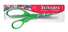 Floral Print Handle All Purpose 8 Inch Scissors Green - $5.95