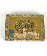 Vintage San Felice Detroit Cigar Box - $184.53 MXN