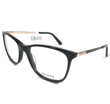 GUESS Brille Rahmen GU2566 005 Schwarz Gold Quadratisch Voll Felge 53-17... - $59.39