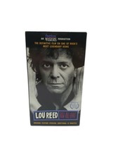 1998 Lou Reed - Rock and Roll Heart VHS Tape American Masters Production Feature - £3.79 GBP
