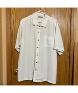 Men&#39;s Batek Bay NWOT short sleeve White Cabana Shirt 2XL - $32.50