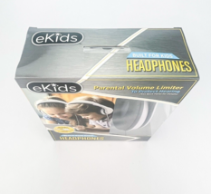 eKids Kid Friendly Headphones Built in Volume Limiting Feature Share Port White - £13.10 GBP