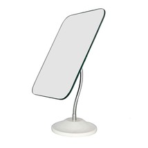 The 360° Rotating, Folding, Portable Desk Vanity Mirror With Stand, Shower - $33.96