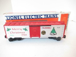 Lionel 19904 - 1988 Christmas BOXCAR- 0/027- Boxed - Ln - HB1 - $25.62