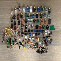 Lego Bundle Lot of Minifigures Parts &amp; Accessories Arms Heads Helmets Hair - $69.99