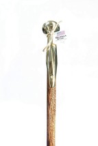 Walking Cane - handmade Bubba Stik&quot;Standard&quot; Style Walking Stick with Br... - £29.38 GBP