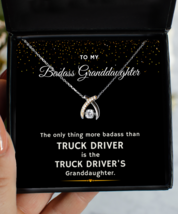 Nice Gifts For Granddaughter, Necklace For Granddaughter, Truck Driver  - £39.83 GBP