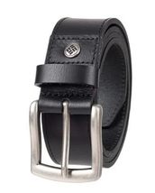 Columbia Men&#39;s Leather Belt (Black, M (32-34)) - £16.69 GBP