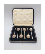 Thomas Bradbury Sons Sterling Lion 925 Tea coffee demitasse Spoons Orig ... - $1,694.32 MXN