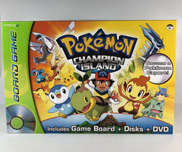 Pokemon Champion Island Board Game Snap TV 2007 Disks + DVD Complete EUC - £21.67 GBP