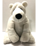 Peek A Boo White Polar Bear 11&quot; Plush Figure - £6.31 GBP
