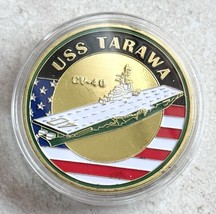 Us Navy - Uss Tarawa / CV-40 Challenge Coin - £11.72 GBP