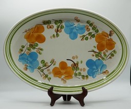 Ceraminter Florence Large Ironstone Pasta Bowl Platter Made in Italy 1990&#39;s - $54.44