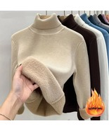 Lady Turtleneck Top Soft Sweater Plain Basic Bottoming Knitwear Solid Shirt - $31.99 - $54.99