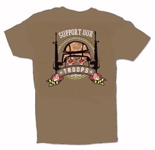 Support Our Maryland Troops Short Sleeve T-Shirt  NEW Fast Free Ship - $14.95