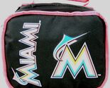 Miami Marlins Insulated Lunch Bag Measures 10 x 8 x 3 inches - $12.95