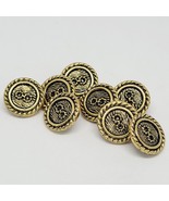 Brooks Brothers Set of 8 Vintage U.S. Marines Buttons Gold Rare Unique - $25.99